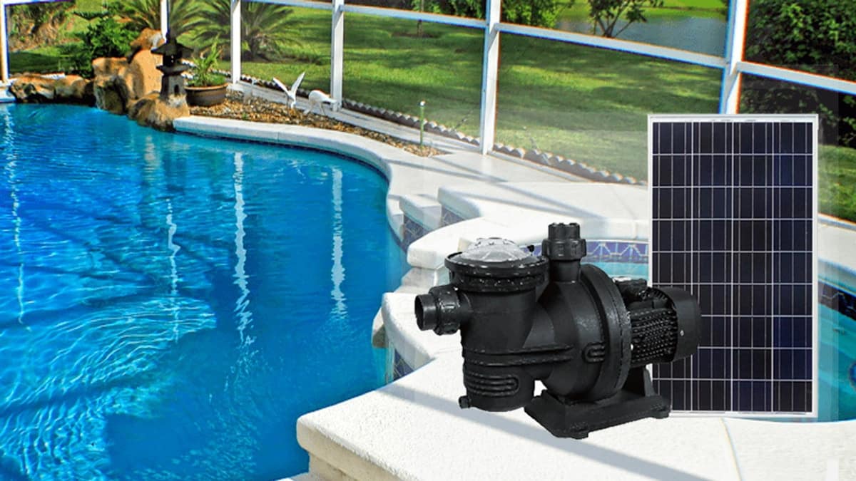 Solar Pool Pump Kit - SUNVIS